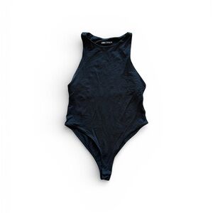 Zara Elegant Black women’s sleeveless bodysuit Top